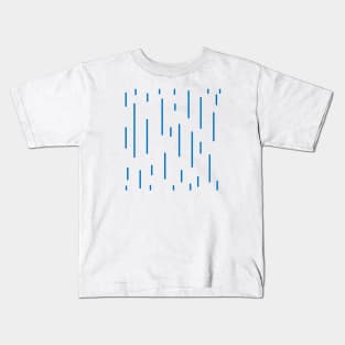 Blue lines Kids T-Shirt